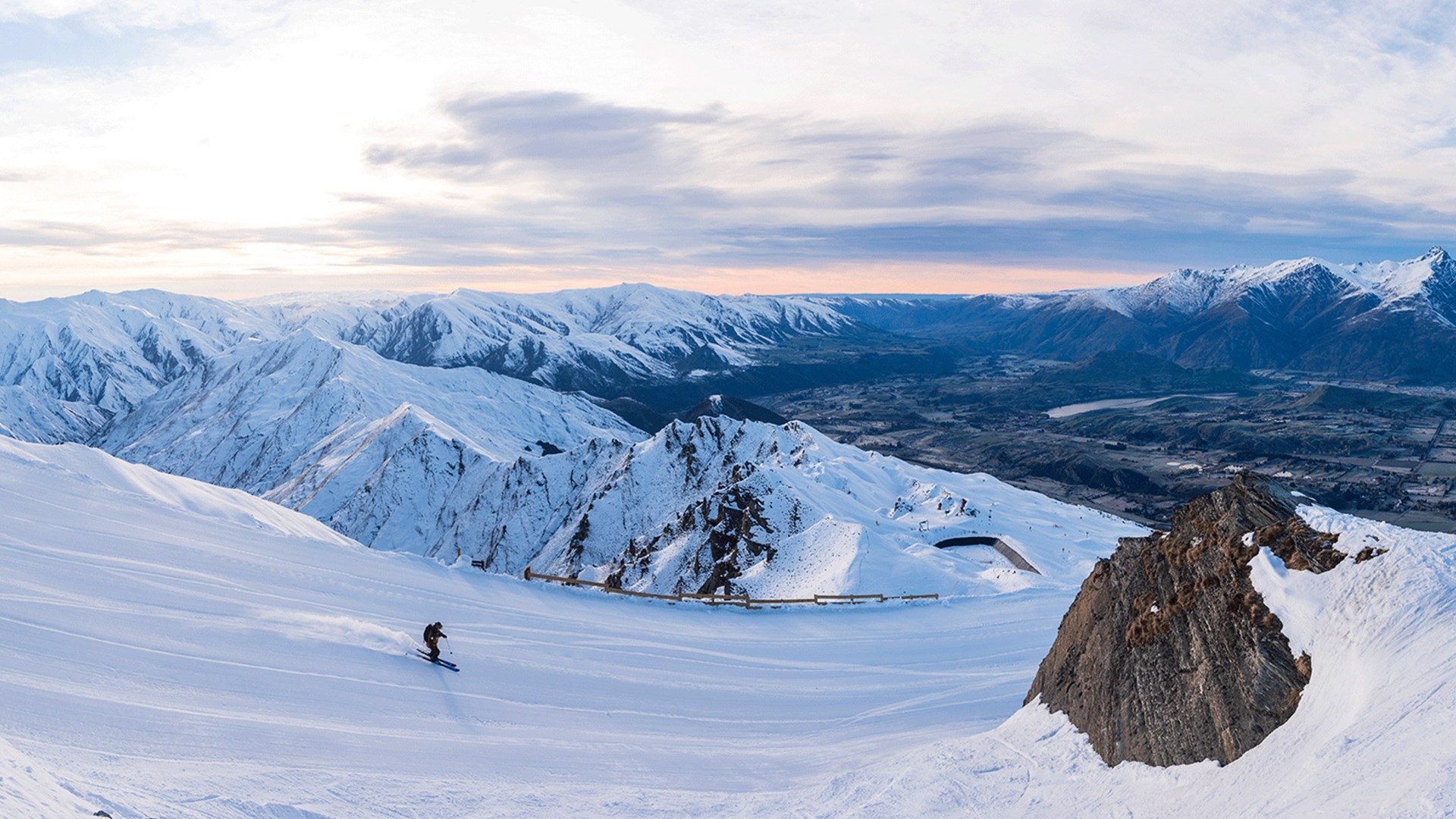 Coronet Peak, ski Queenstown