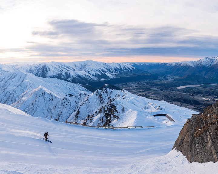 Coronet Peak, ski Queenstown