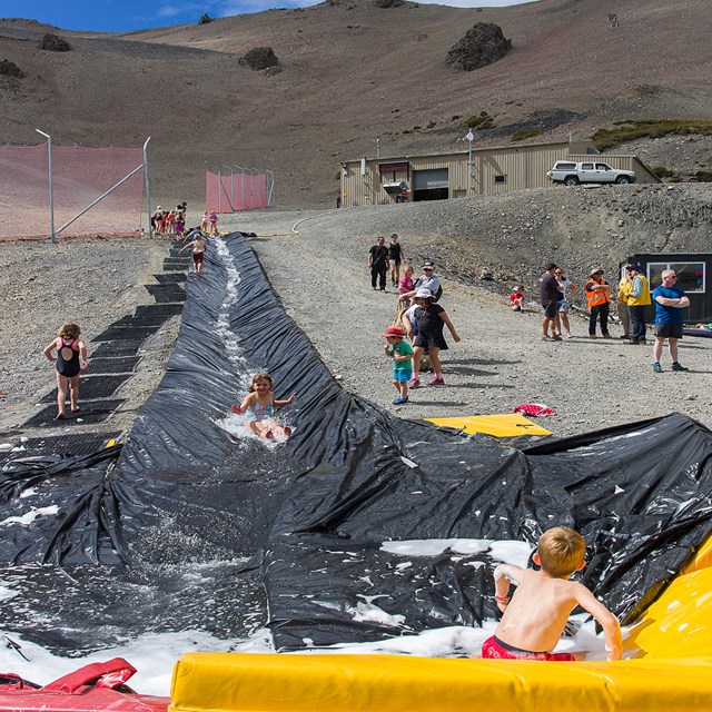 Mt Hutt Summer Slip & Slide